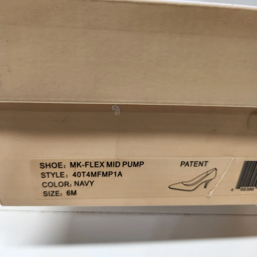 Michael kors flex mid pump Navy color patent Leather - Picture 6 of 11